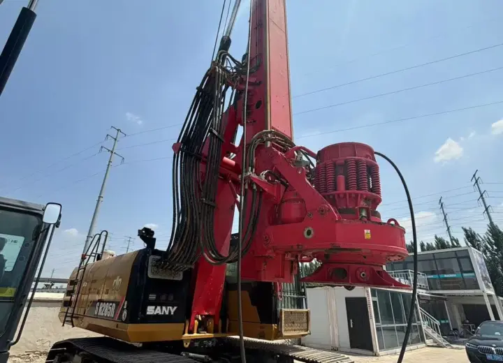 Used SANY SR285R Rotary Drilling Rig