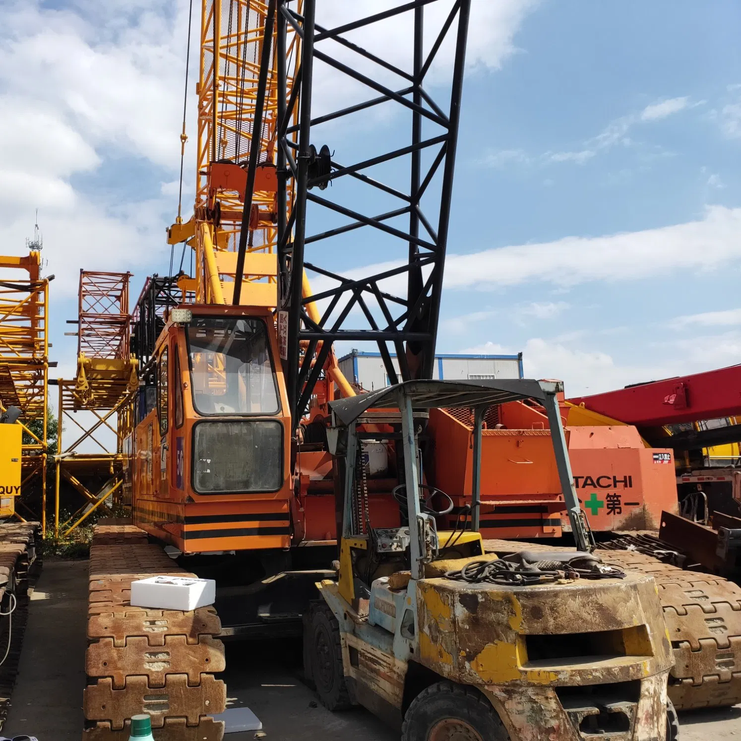 Used Hitachi KH180 Crawler Crane product photo